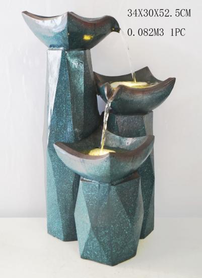 Ceramic fountain outdoor