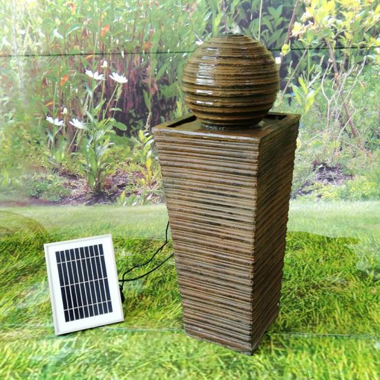 solar fountain,garden water fountain,modern fountain